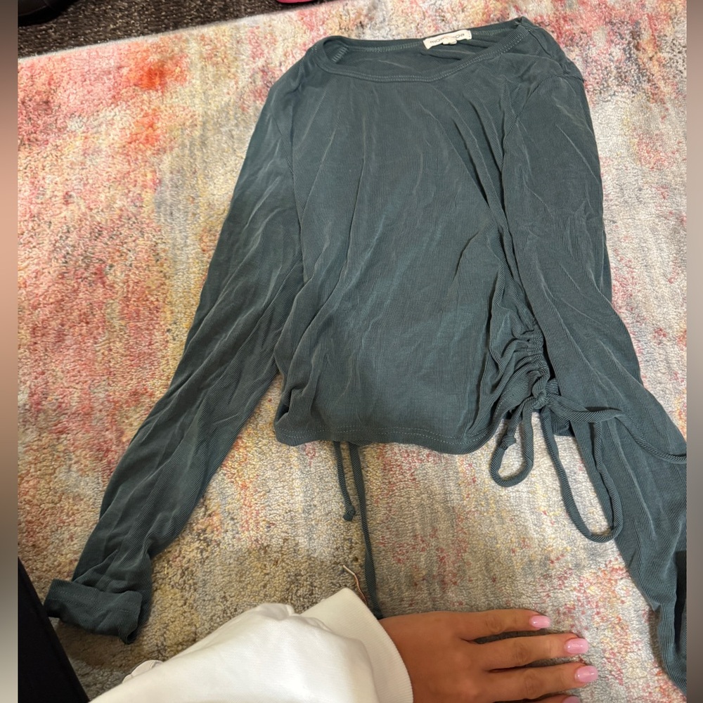 Moa Moa Long Sleeve Top in Teal